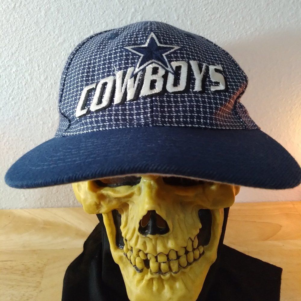 Vintage Logo Athletic Dallas Cowboys Grid Strap Back Hat